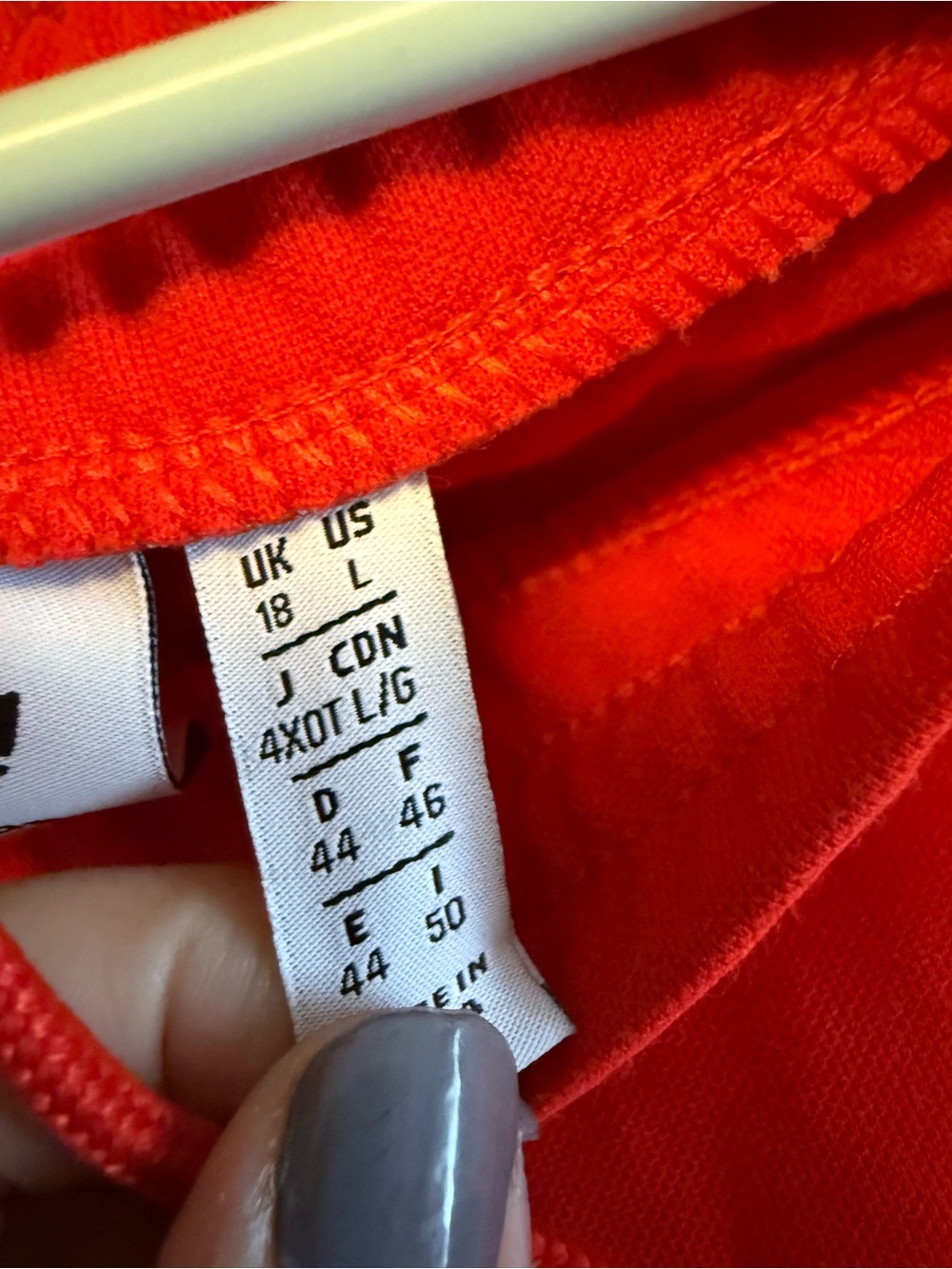 Adidas Red Pants with White Stripes - Picture 5 of 9